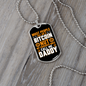 Bitcoin Daddy Crypto Necklace Stainless Steel or 18k Gold Dog Tag 24" Chain-Express Your Love Gifts