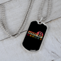 Bitcoin Evolution Crypto Necklace Stainless Steel or 18k Gold Dog Tag 24" Chain-Express Your Love Gifts