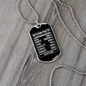 Bitcoin Facts Crypto Necklace Stainless Steel or 18k Gold Dog Tag 24" Chain-Express Your Love Gifts