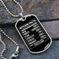 Bitcoin Facts Crypto Necklace Stainless Steel or 18k Gold Dog Tag 24" Chain-Express Your Love Gifts