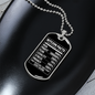 Bitcoin Facts Crypto Necklace Stainless Steel or 18k Gold Dog Tag 24" Chain-Express Your Love Gifts