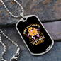 Bitcoin Haters Coffee Crypto Necklace Stainless Steel or 18k Gold Dog Tag 24" Chain-Express Your Love Gifts