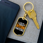 Bitcoin Haters Crypto Keychain Stainless Steel or 18k Gold Dog Tag Keyring-Express Your Love Gifts