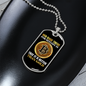 Bitcoin is Better Than Gold Crypto Necklace Stainless Steel or 18k Gold Dog Tag 24" Chain-Express Your Love Gifts