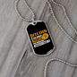 Bitcoin is For Smart People You Wouldn't Understand Crypto Necklace Stainless Steel or 18k Gold Dog Tag 24" Chain-Express Your Love Gifts