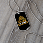 Bitcoin is King Change My Mind Crypto Necklace Stainless Steel or 18k Gold Dog Tag 24" Chain-Express Your Love Gifts