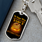 Bitcoin Itself Crypto Keychain Stainless Steel or 18k Gold Dog Tag Keyring-Express Your Love Gifts