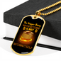 Bitcoin Itself Crypto Necklace Stainless Steel or 18k Gold Dog Tag 24" Chain-Express Your Love Gifts