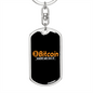 Bitcoin Made Me Do It Crypto Keychain Stainless Steel or 18k Gold Dog Tag Keyring-Express Your Love Gifts