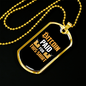 Bitcoin Paid Crypto Necklace Stainless Steel or 18k Gold Dog Tag 24" Chain-Express Your Love Gifts