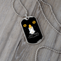 Bitcoin Rocket Crypto Necklace Stainless Steel or 18k Gold Dog Tag 24" Chain-Express Your Love Gifts