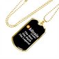 Bitcoin Trader Crypto Necklace Stainless Steel or 18k Gold Dog Tag 24" Chain-Express Your Love Gifts