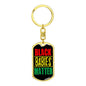 Black Babies Matter Dog Tag Pendant Keychain Stainless Steel or 18k Gold-Express Your Love Gifts