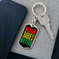 Black Babies Matter Dog Tag Pendant Keychain Stainless Steel or 18k Gold-Express Your Love Gifts