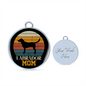 Black Labrador Mom Bracelet Stainless Steel or 18k Gold Circle Bangle-Express Your Love Gifts
