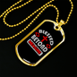 Blessed Beyond Measure Cross Necklace Stainless Steel or 18k Gold Dog Tag 24" Chain-Express Your Love Gifts
