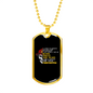 Firefighter Blood Sweat And Tears Necklace Stainless Steel or 18k Gold Dog Tag 24" Chain-Express Your Love Gifts