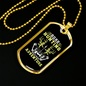 Boar Hunting Adventure Necklace Stainless Steel or 18k Gold Dog Tag 24" Chain-Express Your Love Gifts