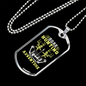 Boar Hunting Adventure Necklace Stainless Steel or 18k Gold Dog Tag 24" Chain-Express Your Love Gifts
