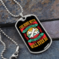 Bond With Dog Bones Necklace Stainless Steel or 18k Gold Dog Tag 24" Chain-Express Your Love Gifts