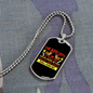 Bond With Dog Necklace Stainless Steel or 18k Gold Dog Tag 24" Chain-Express Your Love Gifts