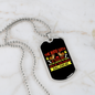 Bond With Dog Necklace Stainless Steel or 18k Gold Dog Tag 24" Chain-Express Your Love Gifts