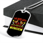 Bond With Dog Necklace Stainless Steel or 18k Gold Dog Tag 24" Chain-Express Your Love Gifts