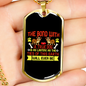 Bond With Dog Necklace Stainless Steel or 18k Gold Dog Tag 24" Chain-Express Your Love Gifts