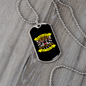 Bond With Dog Yellow Necklace Stainless Steel or 18k Gold Dog Tag 24" Chain-Express Your Love Gifts