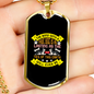 Bond With Dog Yellow Necklace Stainless Steel or 18k Gold Dog Tag 24" Chain-Express Your Love Gifts