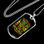 Bond With True Dog Necklace Stainless Steel or 18k Gold Dog Tag 24" Chain-Express Your Love Gifts