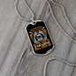 Bond With True Dog Yellow Necklace Stainless Steel or 18k Gold Dog Tag 24" Chain-Express Your Love Gifts