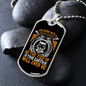 Bond With True Dog Yellow Necklace Stainless Steel or 18k Gold Dog Tag 24" Chain-Express Your Love Gifts