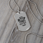 Boop That Nose Necklace Stainless Steel or 18k Gold Dog Tag 24" Chain-Express Your Love Gifts