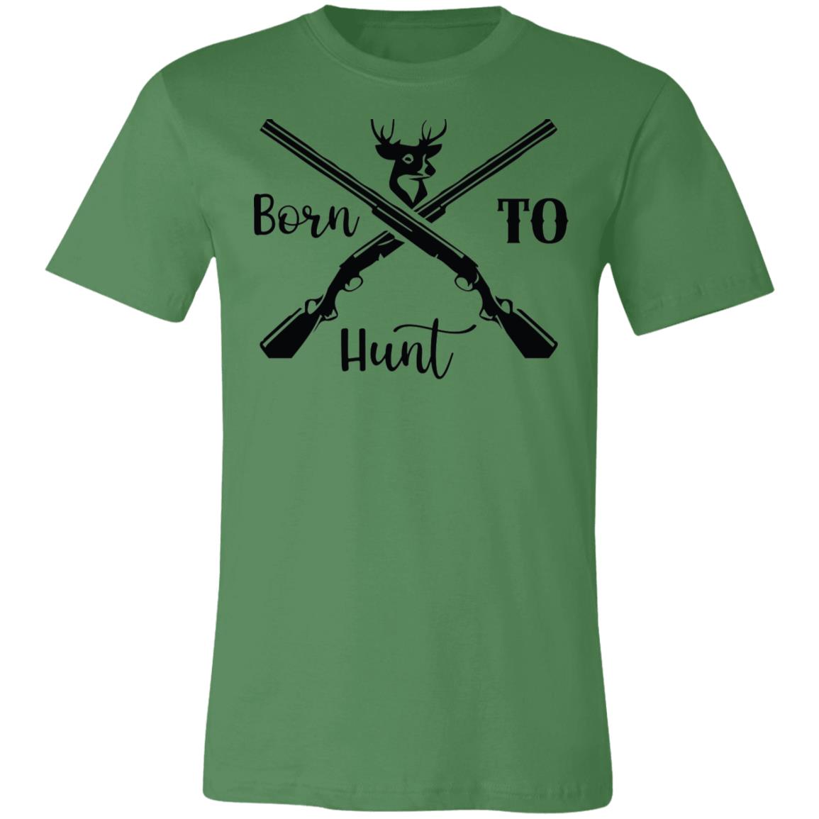 Born to Hunt Black Hunter Gift T-Shirt-Express Your Love Gifts