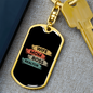 Boss Realtor Mom Keychain Stainless Steel or 18k Gold Dog Tag Keyring-Express Your Love Gifts