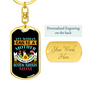 Boston Terriers Mom Keychain Stainless Steel or 18k Gold Dog Tag Keyring-Express Your Love Gifts