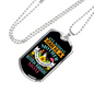 Boston Terriers Mom Necklace Stainless Steel or 18k Gold Dog Tag 24" Chain-Express Your Love Gifts