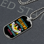 Boston Terriers Mom Necklace Stainless Steel or 18k Gold Dog Tag 24" Chain-Express Your Love Gifts