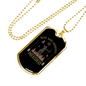 Bow & Arrows Hunting Necklace Stainless Steel or 18k Gold Dog Tag 24"-Express Your Love Gifts