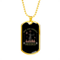 Bow & Arrows Hunting Necklace Stainless Steel or 18k Gold Dog Tag 24"-Express Your Love Gifts