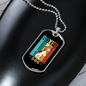 Boxer Dog Necklace Stainless Steel or 18k Gold Dog Tag 24" Chain-Express Your Love Gifts