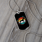 Boxer Necklace Stainless Steel or 18k Gold Dog Tag 24" Chain-Express Your Love Gifts