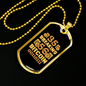 Breaking Bitcoin Crypto Necklace Stainless Steel or 18k Gold Dog Tag 24" Chain-Express Your Love Gifts