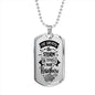 Brighter The Rainbow Necklace Stainless Steel or 18k Gold Dog Tag 24" Chain-Express Your Love Gifts