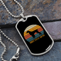 Britanny Mom Dog Necklace Stainless Steel or 18k Gold Dog Tag 24" Chain-Express Your Love Gifts