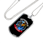 Brotherhood Of First Responders Firefighter Gift Stainless Steel or 18k Gold Dog Tag 24" Chain-Express Your Love Gifts