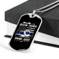 Bustin' Thungs Saving Jugs Necklace Stainless Steel or 18k Gold Dog Tag 24"-Express Your Love Gifts