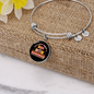 Busy Dog Mom Bracelet Stainless Steel or 18k Gold Circle Bangle-Express Your Love Gifts