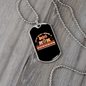 Busy Dog Mom Necklace Stainless Steel or 18k Gold Dog Tag 24" Chain-Express Your Love Gifts